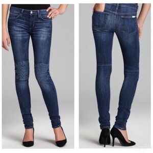 Joes Jeans Quilted Moto Skinny Jeans